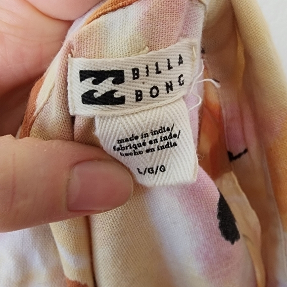 Billabong 1989 Inspired Mystic Beach Button Up Shirt L - Picture 4 of 8